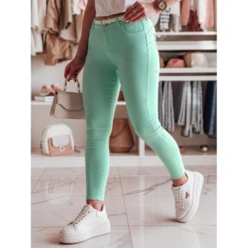 Nadrágok - Női szűk mentazöld nadrág UY2445 kép