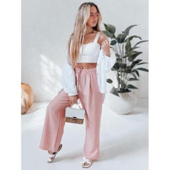 Nadrágok - Rózsaszín bő női nadrág UY2663 kép