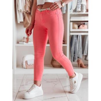 Nadrágok - Világos rózsaszín szűk női nadrág UY2468 kép