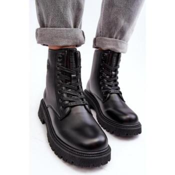 Női bakancsok - Fekete női workerek Big Star kép