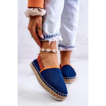 Női espadrilles cipők - Kék színű, Big Star, női espadrillák kép