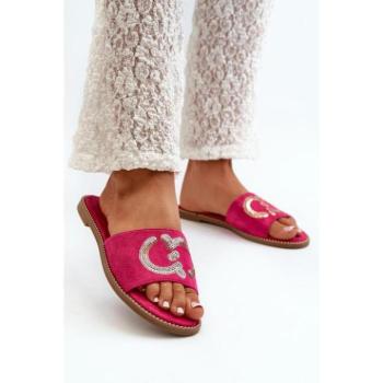 Női papucsok - Fukszia színű női papucsok kép