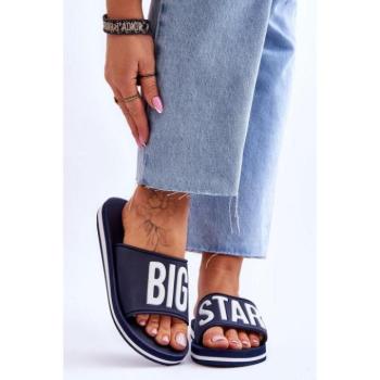 Női papucsok - Kék, Big Star papucsok - hölgyeknek kép
