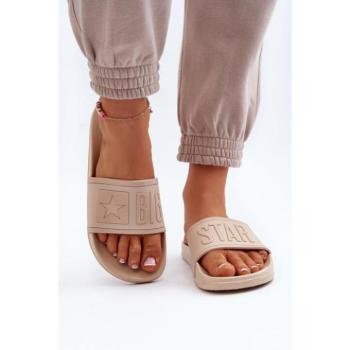 Női papucsok - Női bézs Big Star színű papucs kép