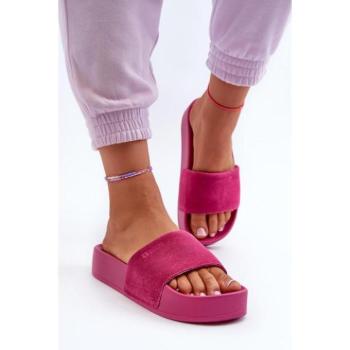 Női papucsok - Női fukszia színű papucs Big Star kép