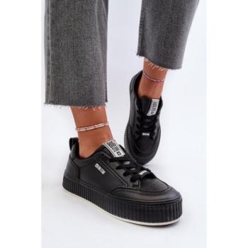 Női sportcipők - Női Big Star tornacipők fekete színben kép