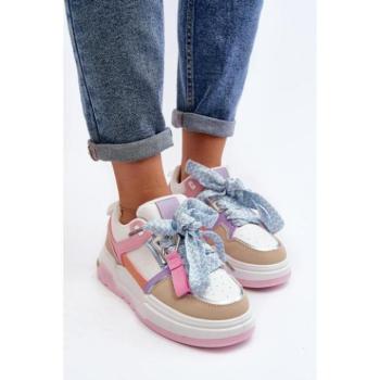 Női sportcipők - Színes női fűzős tornacipők kép