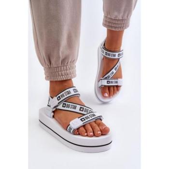 Női szandálok - Női fehér szandálok a Big Star-tól kép