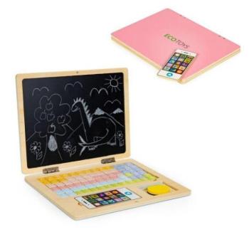 Oktató játék - Gyermek laptop - mágneses oktatótábla kép