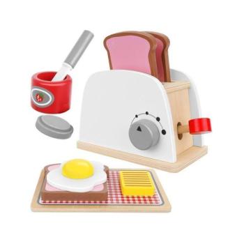 Oktató játékok - Fából készült gyerek kenyérpirító kép