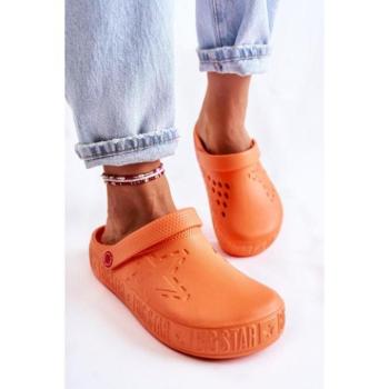 Otthoni cipők - Női, narancssárga crocs, Big Star kép