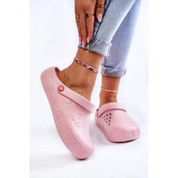 Otthoni cipők - Női, rózsaszín crocs, Big Star kép