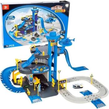 Pályák és garázsok - Rendőrőrs lifttel gyerekeknek kép