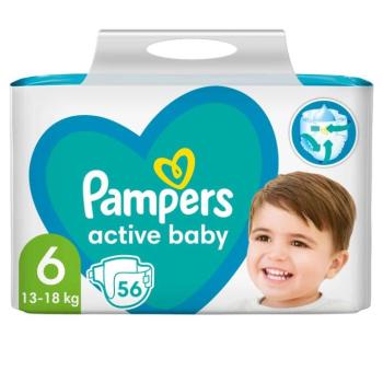 Pampers Active Baby Giant Pack Nadrágpelenka 13-18kg Junior 6 (56db) kép