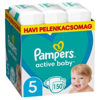 Pampers Active Baby havi Pelenkacsomag 11-16kg Junior 5 (150db) kép