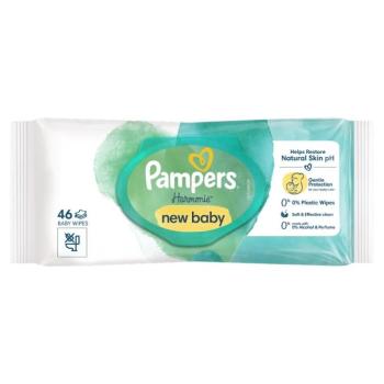 Pampers Harmonie New Baby Nedves Törlőkendő 46db kép