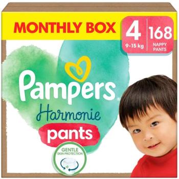 Pampers Harmonie Pants Bugyipelenka 9-15kg Maxi 4 (168db) kép