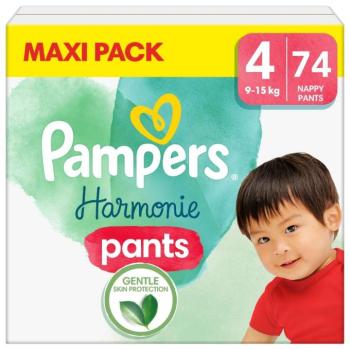 Pampers Harmonie Pants Maxi Pack Bugyipelenka 9-15kg Maxi 4 (74db) kép