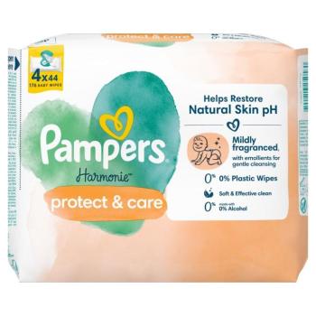 Pampers Harmonie Protect &amp; Care nedves Törlőkendő 176db kép