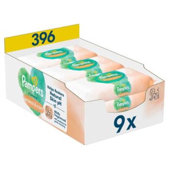 Pampers Harmonie Protect &amp; Care nedves Törlőkendő 9x44db kép