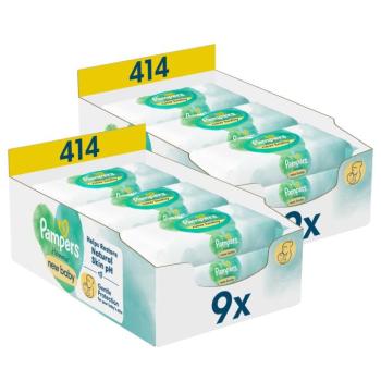 Pampers Harmony New Baby nedves Törlőkendő 18x46db kép