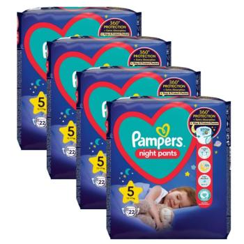 Pampers Night Nappy Pants Bugyipelenka 12-17kg Junior 5 (88db) kép