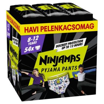 Pampers Ninjamas Pyjama Pants havi Pelenkacsomag 27-43kg XL 8 - Ű... kép