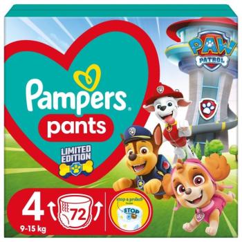 Pampers Pants Bugyipelenka 9-15kg Maxi 4 (72db) Paw Patrol kép