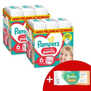 Pampers Pants havi Pelenkacsomag 13-19kg Junior 6 (264db) + Ajánd... kép