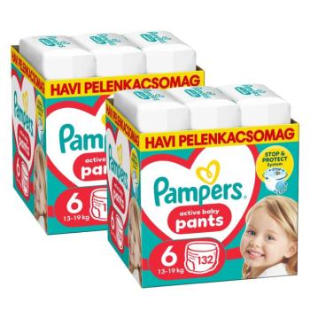 Pampers Pants havi Pelenkacsomag 13-19kg Junior 6 (264db) kép