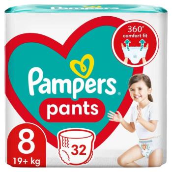 Pampers Pants Jumbo Pack Bugyipelenka 19kg+ XL 8 (32db) kép