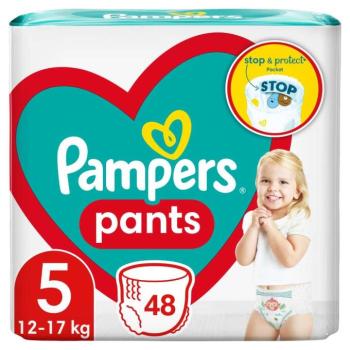 Pampers Pants Jumbo Pack Pelenkacsomag 12-17kg Maxi 5 (48db) kép