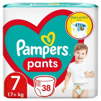 Pampers Pants Jumbo Pack Pelenkacsomag 17+kg Junior 7 (38db) kép