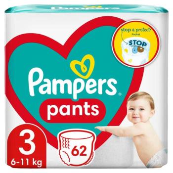 Pampers Pants Jumbo Pack Pelenkacsomag 6-11kg Midi 3 (62db) kép