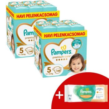 Pampers Premium Care 2 havi Pelenkacsomag 11-16kg Junior 5 (296db) kép