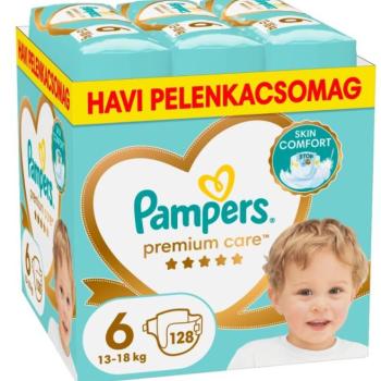 Pampers Premium Care havi Pelenkacsomag 13-18kg Junior 6 (128db) kép