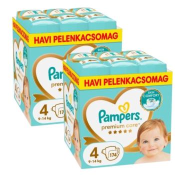 Pampers Premium Care havi Pelenkacsomag 9-14kg Maxi 4 (348db) kép