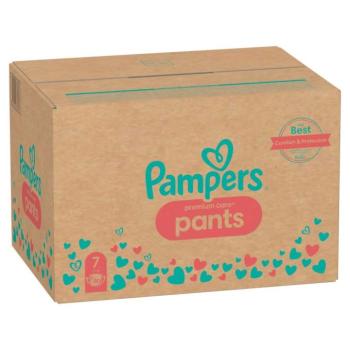Pampers Premium Care Pants havi Pelenkacsomag 17kg+ Junior 7 (80db) kép