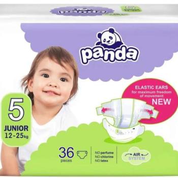 Panda Nadrágpelenka 12-25kg Junior 5, 36db kép