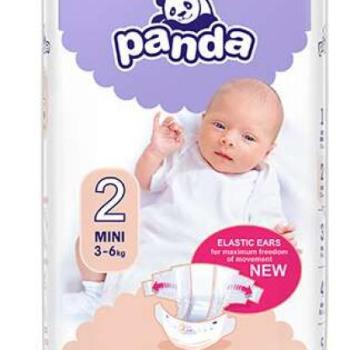 Panda Nadrágpelenka 3-6kg Mini 2 (50db) kép