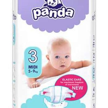 Panda Nadrágpelenka  5-9kg Midi 3 (48db) kép