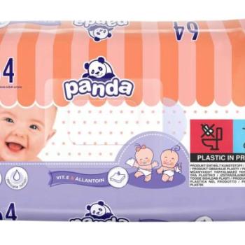 Panda Törlőkendő E-vitaminnal 64db kép