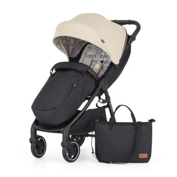 PETITE&amp;MARS Sport babakocsi Royal3 Black Sahara Beige kép