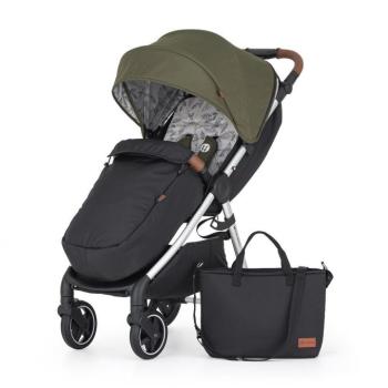 PETITE&amp;MARS Sport babakocsi Royal3 Silver Mature Olive kép