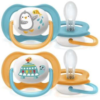Philips AVENT játszócumi ultra air 6-18hó fiú állatos 2db kép