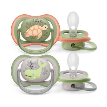Philips AVENT játszócumi Ultra Air tengeri állatos 6-18hó fiús 2db kép