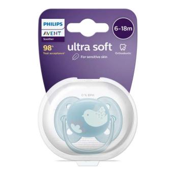 Philips AVENT játszócumi Ultrasoft Premium 6-18hó kék 1db kép