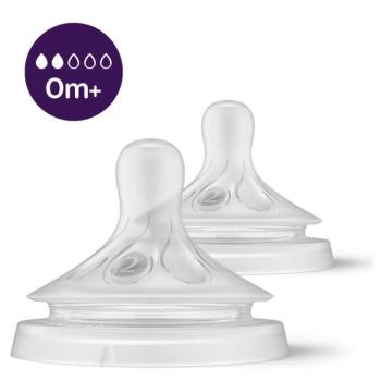 Philips Avent Natural Response Etetőcumi - 2db, 2-es Folyás, 0m+ kép