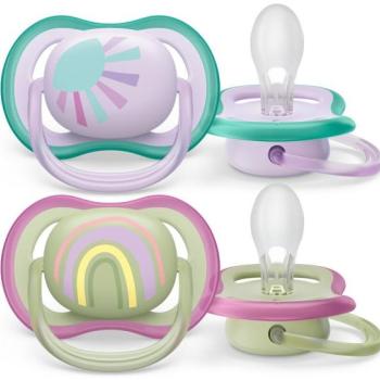 Philips AVENT SCF085/59 Játszócumi Ultra air mintás 0-6hó lányos... kép