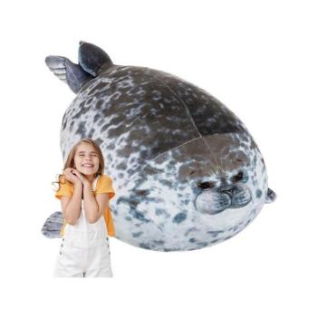 Plüssjátékok - Nagy plüssjáték - fóka 60 cm kép